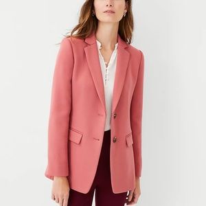 Ann Taylor Greenwich Blazer in Twill Size 8